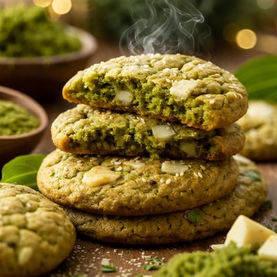 Image of Vegan Matcha Cookies