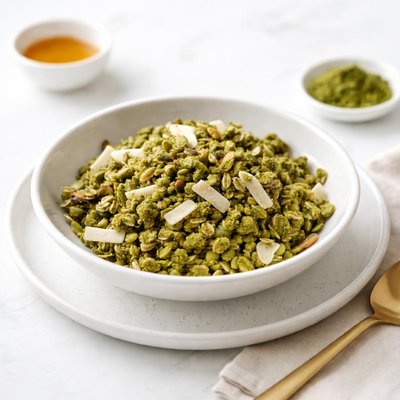 Image of Gluten-Free Matcha Granola