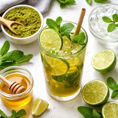 Image of Matcha Green Sparkler