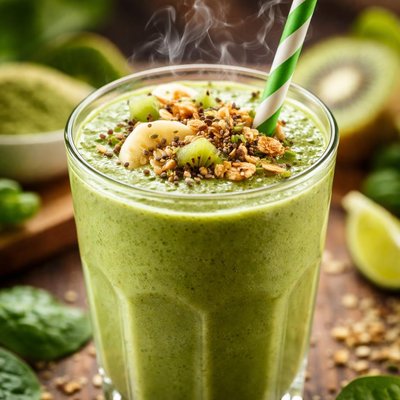 Image of Matcha Green Tea Breakfast Smoothie