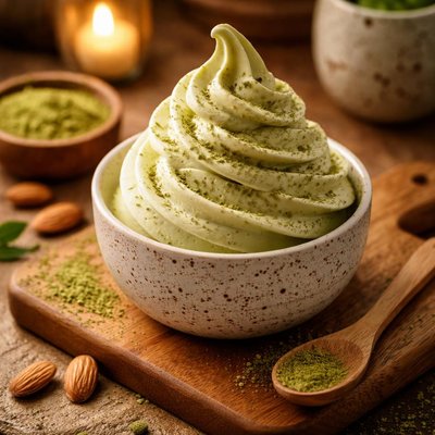 Image of Vegan Matcha Soft Serve
