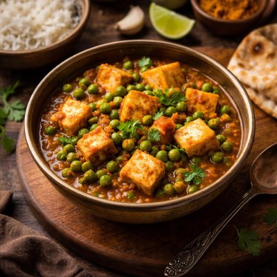 Image of Mattar Paneer Indian Peas with Paneer Cheese