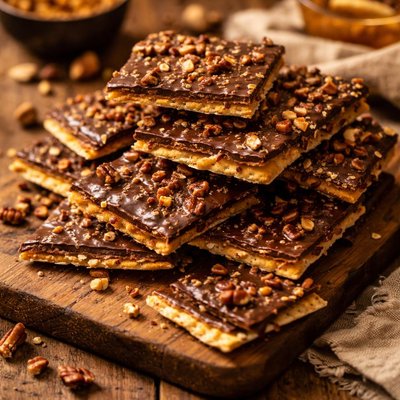 Image of Matzo Buttercrunch