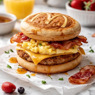 Image of Mcgriddle Pancakes Breakfast Sandwich