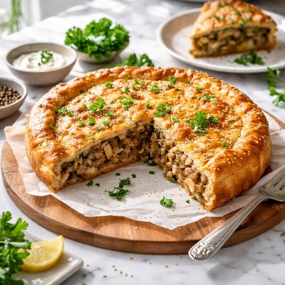Image of Meat and Cabbage Pie