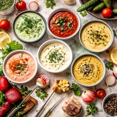 Image of Meat Fondue Sauces