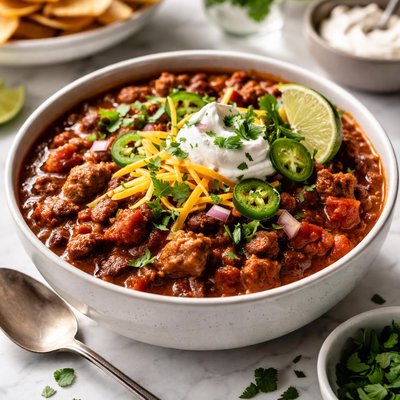 Image of Meat Lovers Kick Off Chili