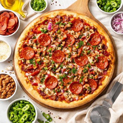 Image of Whole30 Meat Lovers Pizza