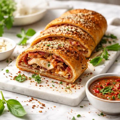 Image of Meat N Cheese Stromboli