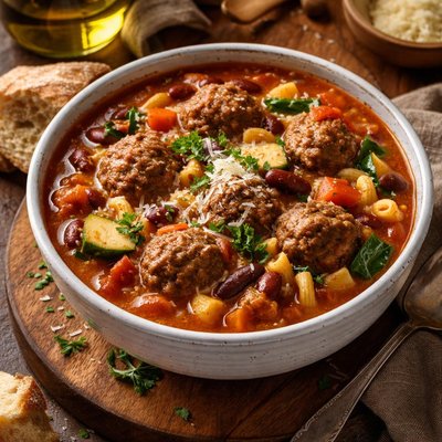 Image of Meatball Minestrone