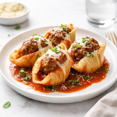 Image of Meatball Stuffed Shells
