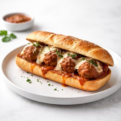 Image of Meatball Sub Sandwich or Mini Meatloaves