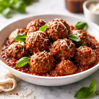 Image of Meatballs for Spaghetti or Sandwiches