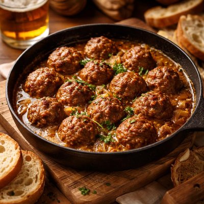Image of Meatballs in Beer