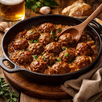 Image of Meatballs in Beer Sauce