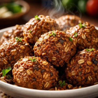 Image of Meatballs Made with Oatmeal