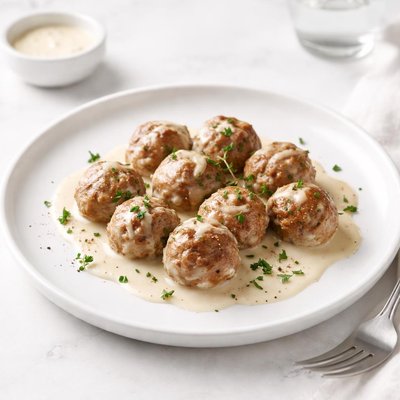 Image of Meatballs with Cream Sauce