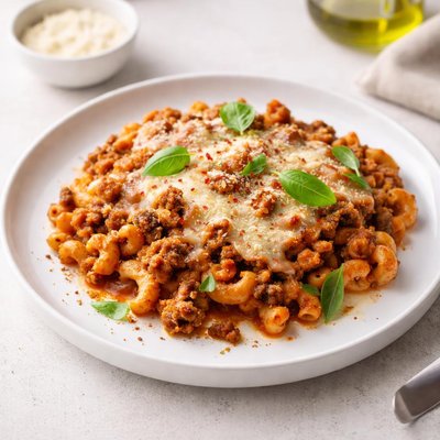 Image of Meatless Italian Macaroni Bake