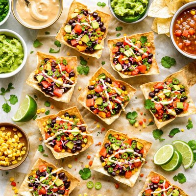 Image of Meatless Tiny Taco Tarts
