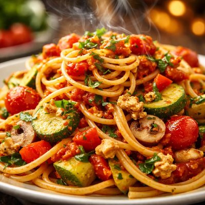 Image of Meatless Veggie Spaghetti