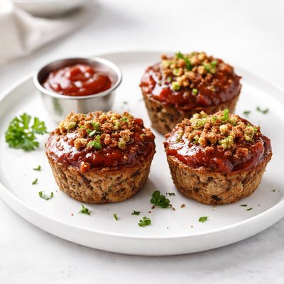 Image of Meatloaf Muffins with Stove Top Stuffing