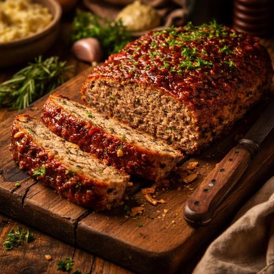 Image of Meatloaf with Ground Lamb