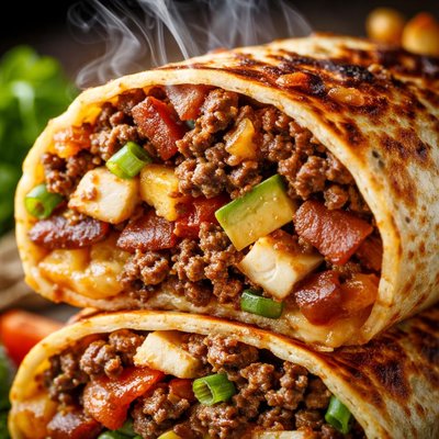 Image of Vegan Meatlover Burrito