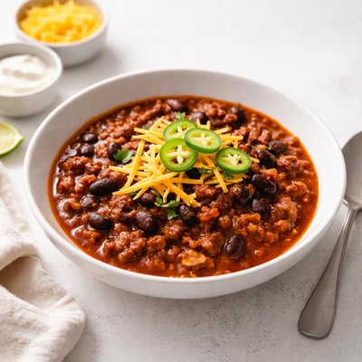 Image of Meaty Slow Cooker Chili