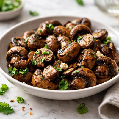Image of Mediterranean Balsamic Mushrooms