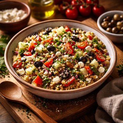 Image of Mediterranean Barley Salad