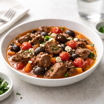 Image of Mediterranean Beef Stew Crock Pot