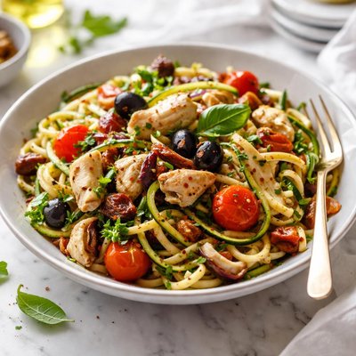 Image of Mediterranean Bliss Pasta Paleo