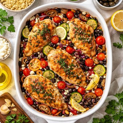 Image of Mediterranean Chicken Casserole