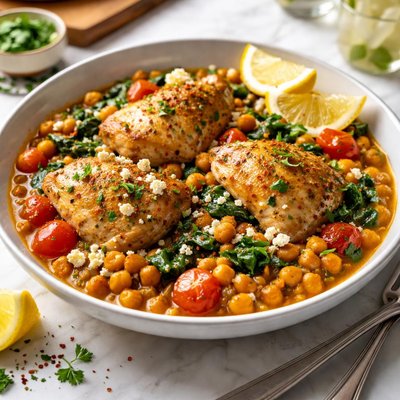 Image of Mediterranean Chicken Chickpeas