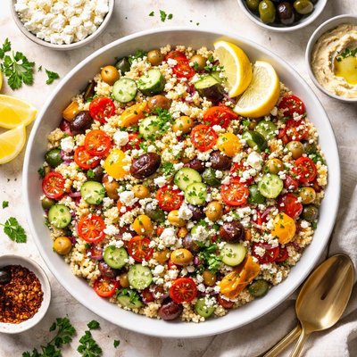 Image of Mediterranean Couscous and Vegetables