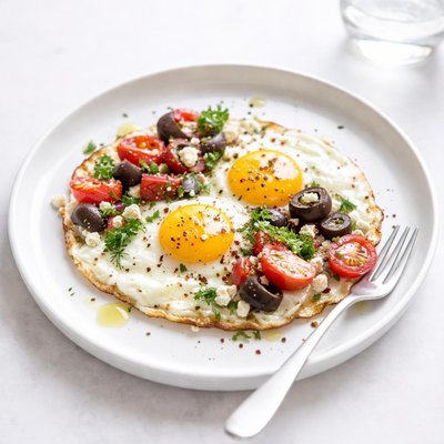 Image of Mediterranean Fried Eggs