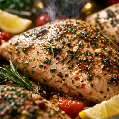 Image of Mediterranean Herb Baked Chicken