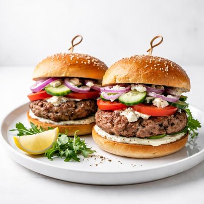 Image of Mediterranean Lamb Burgers