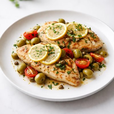 Image of Mediterranean Lemon Olive Chicken