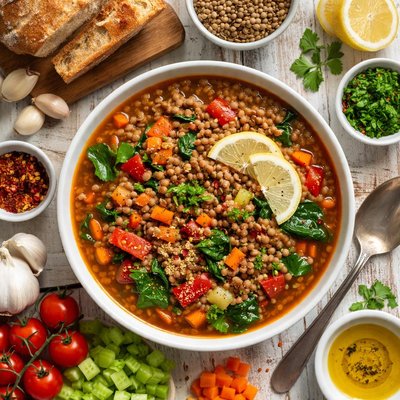 Image of Mediterranean Lentil Soup