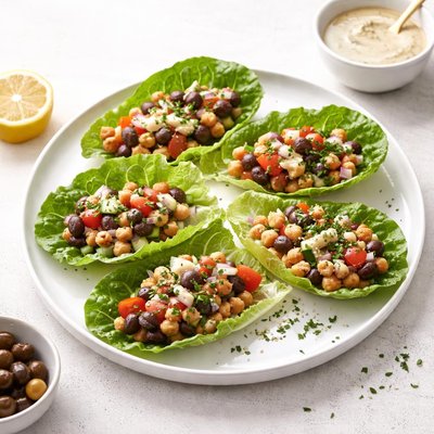 Image of Mediterranean Lettuce Wrap