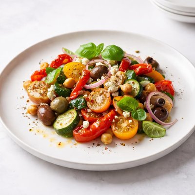 Image of Mediterranean Marinated Vegetable Salad