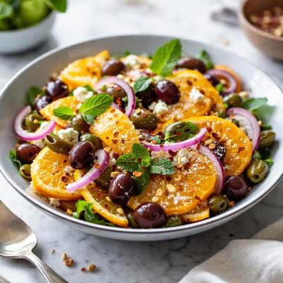 Image of Mediterranean Orange and Olive Salad