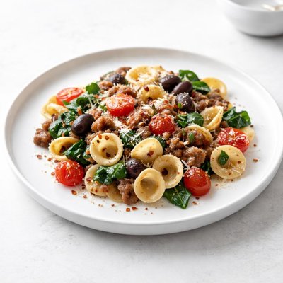 Image of Mediterranean Pasta with Sausage