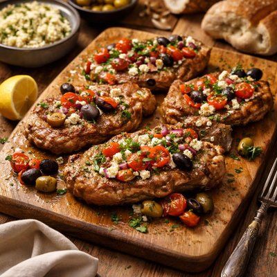 Image of Mediterranean Pork Chops