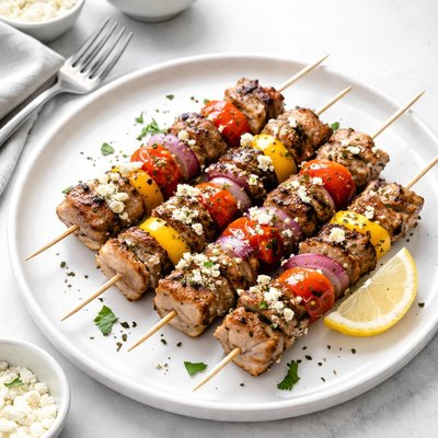 Image of Mediterranean Pork Kabobs