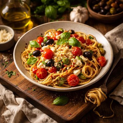 Image of Mediterranean Spaghetti