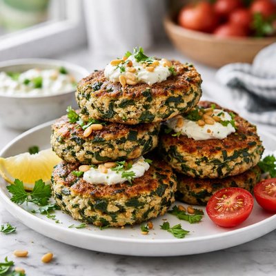 Image of Mediterranean Spinach Patties