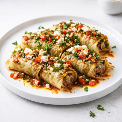 Image of Mediterranean Stuffed Cabbage Rolls