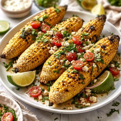 Image of Mediterranean Style Corn